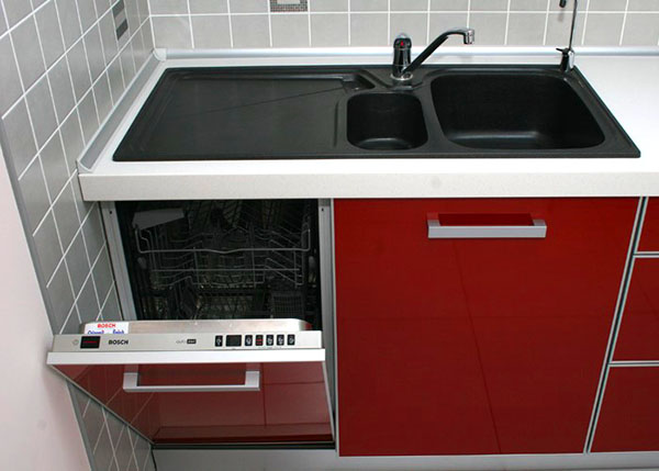 узкая посудомоечная машинка