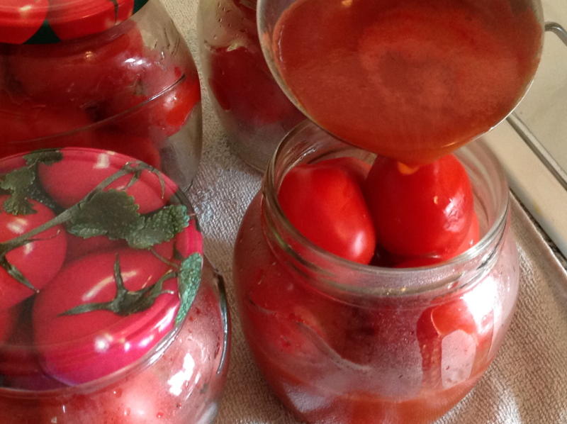 какие помидоры лучше закатывать