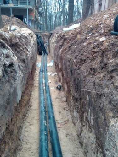 Строительство водопровода: план работ по прокладке труб